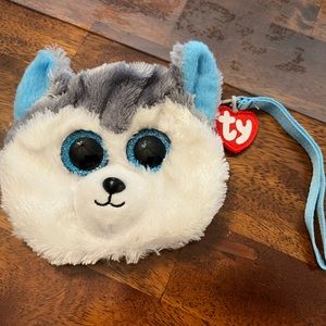 Ty Husky coin purse